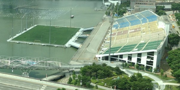 ~ ~ The Worlds Largest Floating Sports Stadium ~ ~ ~